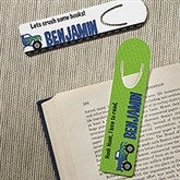 Construction & Monster Trucks Personalized Bookmark Set - 38452
