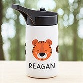 Animal Pals Personalized Double-Wall Vacuum Insulated Water Bottle  - 38470