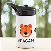 Animal Pals Personalized Double-Wall Vacuum Insulated Water Bottle - 38470