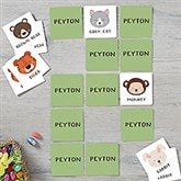 Animal Pals Personalized Memory Game  - 38485