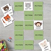 Animal Pals Personalized Memory Game - 38485