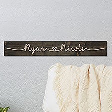 Personalized Couples Wooden Pallet Sign  - 38567D