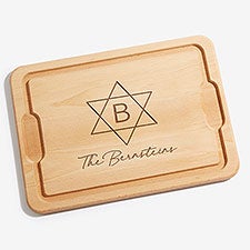 Spirit of Hanukkah Personalized Maple Cutting Boards  - 38580
