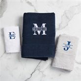 Lavish Last Name Embroidered Luxury Cotton Bath Towel Collection  - 38610