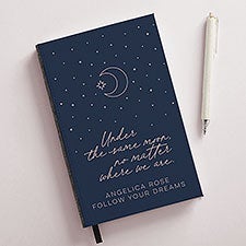 Personalized Writing Journal - Under The Same Moon - 38646
