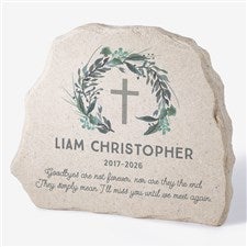 Loving Child Memorial Personalized Standing Garden Stone  - 38679