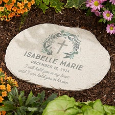 Loving Child Memorial Personalized Garden Stone  - 38680
