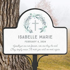 Loving Child Memorial Personalized Magnetic Garden Sign  - 38684