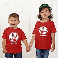 The Elf on the Shelf Personalized Kids Shirts  - 38722