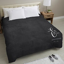 Moody Chic Personalized Comforter  - 38727D