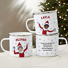 The Elf on the Shelf® Personalized Christmas Camp Mug  - 38800