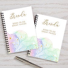 Birthstone Color Personalized Mini Journals- Set of 2  - 38881