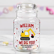 I Dig You Personalized Candy Jar  - 38921