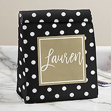 Pattern Play Personalized Lunch Bag  - 38957D