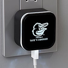 MLB Baltimore Orioles Personalized LED Triple Port USB  - 38962