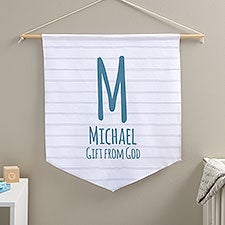 Name Statement Personalized Pennant  - 38973D