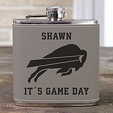 NFL Buffalo Bills Leatherette Personalized Flask  - 39012