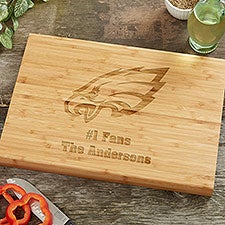 NFL Philadelphia Eagles Personalized Bamboo Cutting Board  - 39016