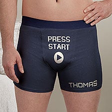 Game Over Personalized Boxer Shorts  - 39086