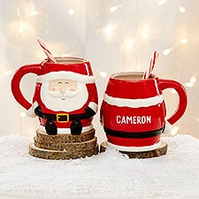 Santa Character Personalized Christmas Mug  - 39120