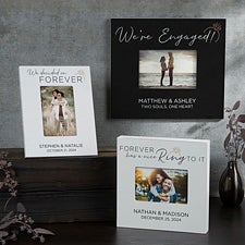 Were Engaged Personalized Frames  - 39230