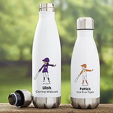 philoSophies® Softball Personalized Insulated Water Bottle  - 39279