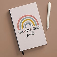 Boho Rainbow Personalized Journal  - 39321