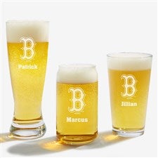 MLB Boston Red Sox Personalized Beer Glass  - 39353
