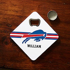 NFL Buffalo Bills Personalized Bottle Opener Coaster  - 39370
