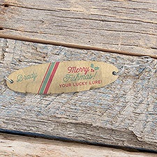 Merry Fishmas Personalized Wobbler Fishing Lure  - 39397