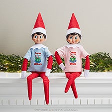 The Elf on the Shelf Cocoa Personalized Clause Couture Elf Shirt  - 39398