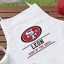NFL San Francisco 49ers Personalized Personalized Apron  - 39438