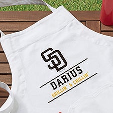 MLB San Diego Padres Personalized Apron  - 39482