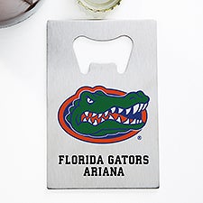 NCAA Florida Gators Personalized Credit Card Size Bottle Opener - 39528