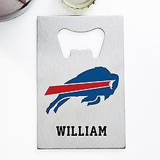 NFL Buffalo Bills Personalized Credit Card Size Bottle Opener  - 39550