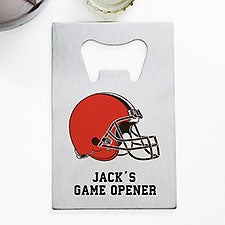 NFL Cleveland Browns Personalized Credit Card Size Bottle Opener  - 39562