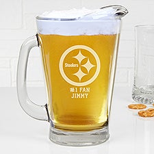 NFL Pittsburgh Steelers Personalized Beer Pitcher  - 39630