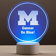 NCAA Michigan Wolverines Personalized LED Sign - 39648