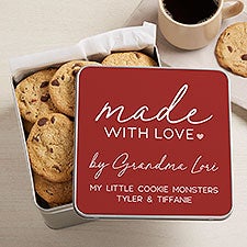 Made With Love Personalized Metal Treat Tin  - 39652