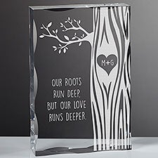 Carved in Love Engraved Keepsake  - 39669