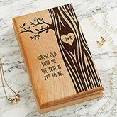 Carved in Love Personalized Jewelry Box  - 39670