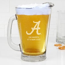 NCAA Alabama Crimson Tide Personalized Drink Pitcher - 39691