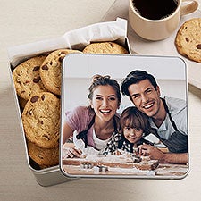 Personalized Photo Metal Treat Tin  - 39695