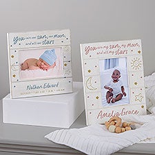 Baby Celestial Personalized Shiplap Frame  - 39714