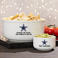 NFL Dallas Cowboys Personalized Bowls  - 39732