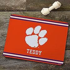 NCAA Clemson Tigers Personalized Pet Food Mat - 39747