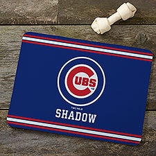 MLB Chicago Cubs Personalized Pet Food Mat - 39748