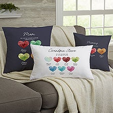 Birthstone Constellations Personalized Throw Pillows  - 39760