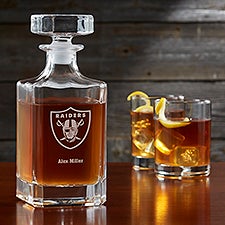 NFL Las Vegas Raiders Personalized Royal Decanter - 39859