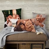 Cartoon Your Pet Personalized Photo Throw Pillow  - 39866